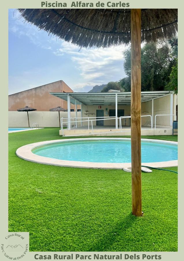 Casa Rural Parc Natural Dels Ports Alfara de Carles Exterior foto