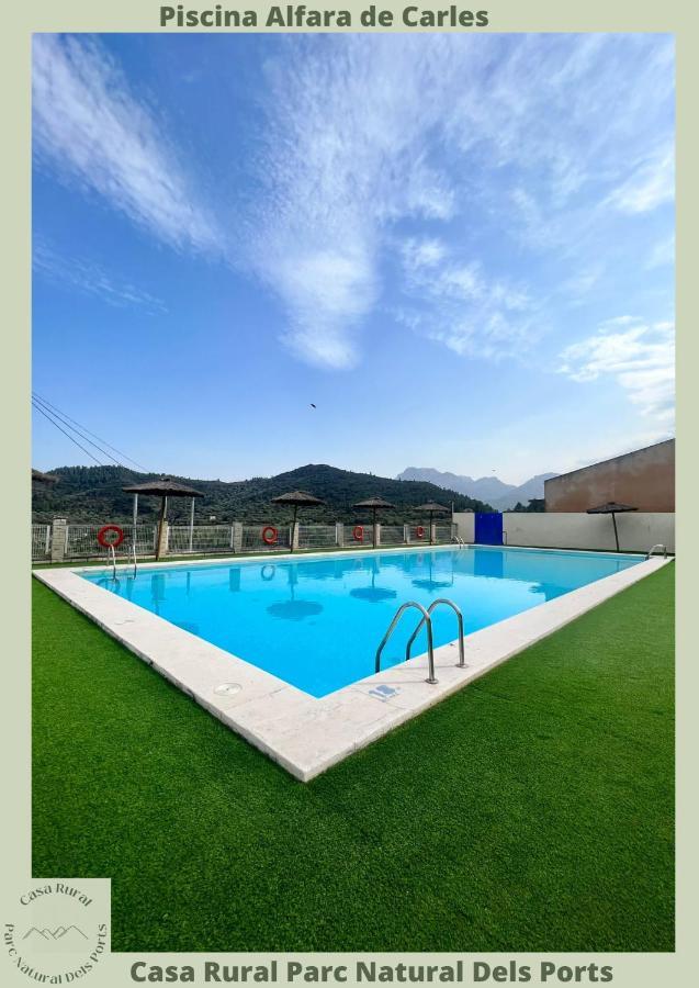 Casa Rural Parc Natural Dels Ports Alfara de Carles Exterior foto